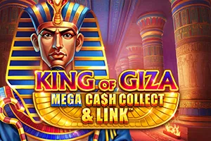Playtech : King of Giza: Mega Cash Collect & Link - AGENT188