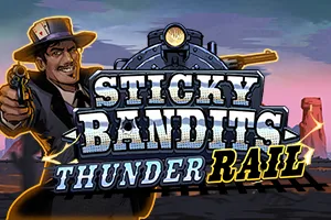 Playtech : Sticky Bandits Thunder Rail - AGENT188