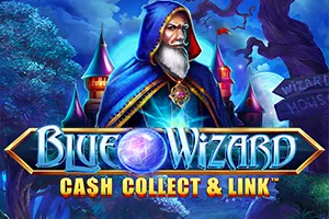 Playtech : Blue Wizard: Cash Collect & Link - AGENT188