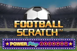 Playtech : Football Scratch PowerPlay Jackpot - AGENT188