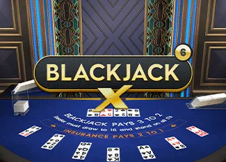 Blackjack X 6 - Azure - AGENT188