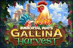 Playtech : Immortal Ways Gallina Harvest - AGENT188