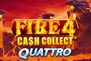 Playtech : Fire 4: Cash Collect Quattro - AGENT188