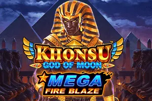 Playtech : Mega Fire Blaze: Khonsu God of Moon - AGENT188