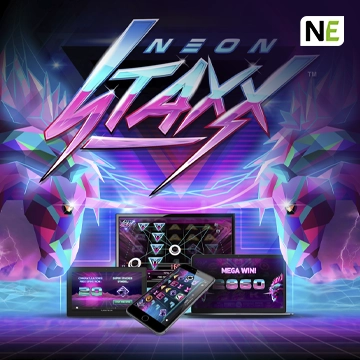 NetEnt : Neon Staxx - AGENT188