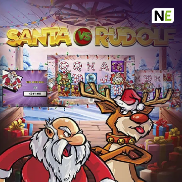 NetEnt : Santa vs Rudolf - AGENT188