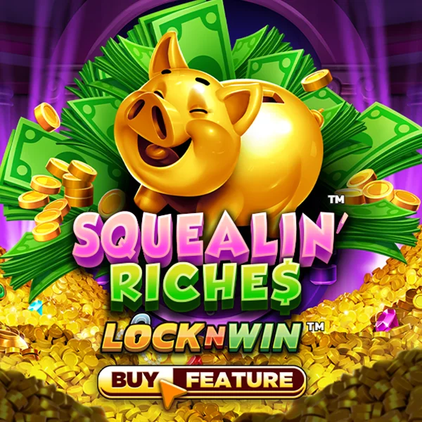 Microgaming : Squealin Riches - AGENT188