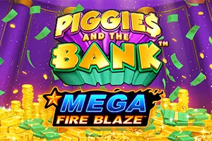 Playtech : Mega Fire Blaze: Piggies and the Bank™ PPJP - AGENT188