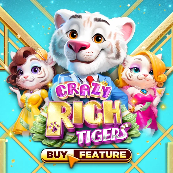 Microgaming : Crazy Rich Tigers - AGENT188