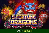Spadegaming : 5 Fortune Dragons - AGENT188