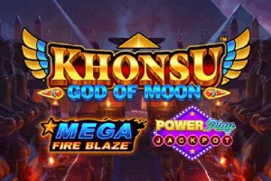Playtech : Mega Fire Blaze: Khonsu God of Moon PowerPlay Jackpot - AGENT188