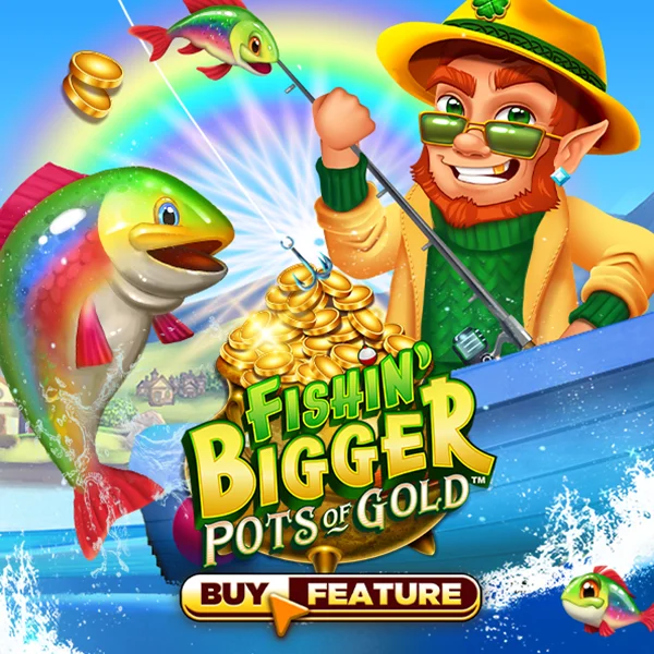 Microgaming : Fishin Bigger Pots of Gold - AGENT188